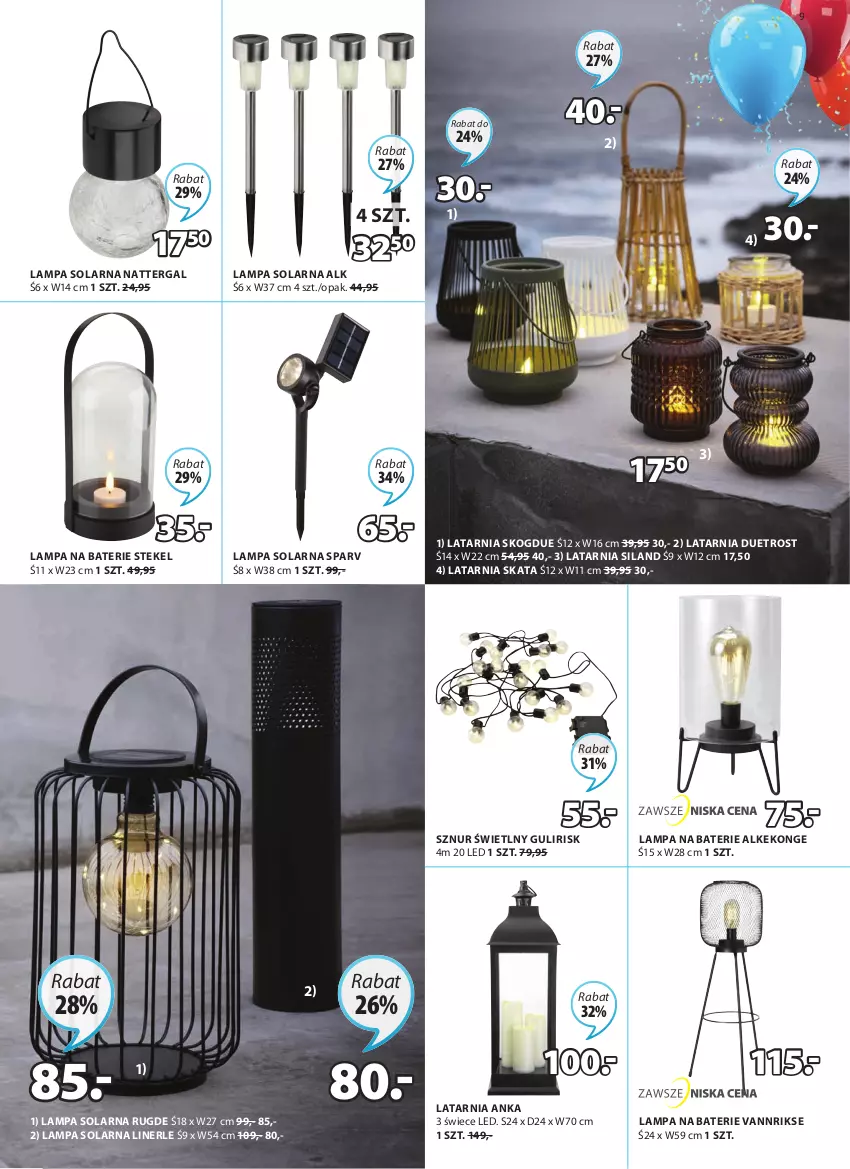 Gazetka promocyjna Jysk - Oferta tygodnia - ważna 20.04 do 03.05.2022 - strona 10 - produkty: Lampa, Latarnia, Silan, Stek