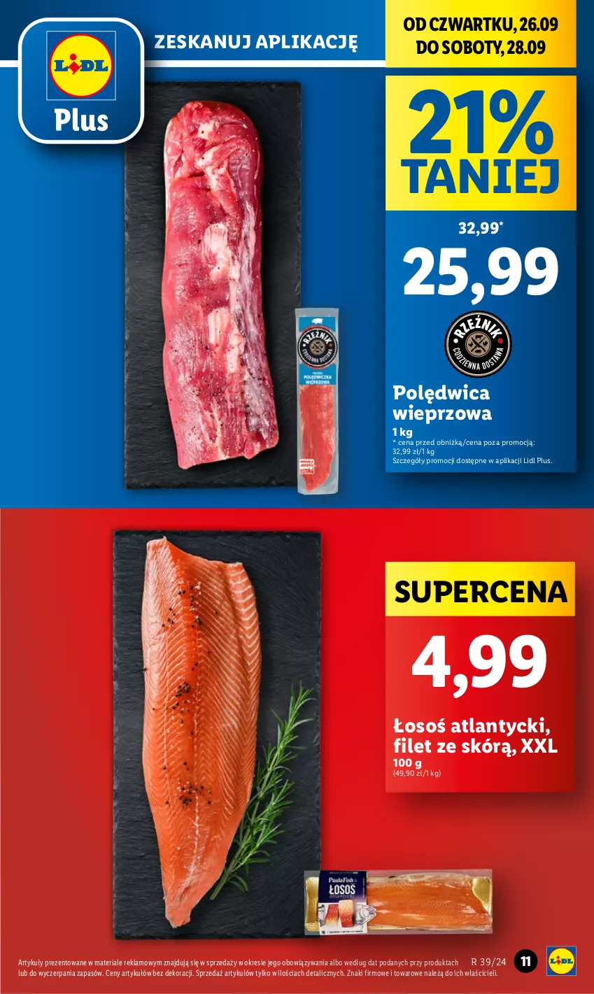 Gazetka promocyjna Lidl - GAZETKA - ważna 26.09 do 28.09.2024 - strona 13 - produkty: Polędwica