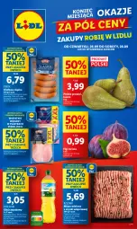 Gazetka promocyjna Lidl - GAZETKA - Gazetka - ważna od 28.09 do 28.09.2024 - strona 1 - produkty: Mięso mielone z szynki, Mięso mielone, Wazon, PIKOK, Gruszki, Figi, Olej rzepakowy, Olej, Kiełbasa, Mięso, Kiełbasa śląska