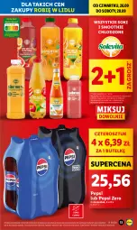 Gazetka promocyjna Lidl - GAZETKA - Gazetka - ważna od 28.09 do 28.09.2024 - strona 15 - produkty: Sok, Wazon, Pepsi, Smoothie