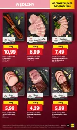 Gazetka promocyjna Lidl - GAZETKA - Gazetka - ważna od 28.09 do 28.09.2024 - strona 33 - produkty: Piec, Polędwica, Szynka, PIKOK, Boczek, Kabanos, Schab pieczony, Boczek pieczony