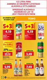 Gazetka promocyjna Lidl - GAZETKA - Gazetka - ważna od 28.09 do 28.09.2024 - strona 40 - produkty: Piwo, Gra, Warka, Piña Colada, Melon