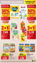 Gazetka promocyjna Lidl - GAZETKA - Gazetka - ważna od 28.09 do 28.09.2024 - strona 49 - produkty: HiPP, Ryż, Mus, Gra, Gerber, BoboVita, Bebiko, Danie dla dzieci, Dzieci