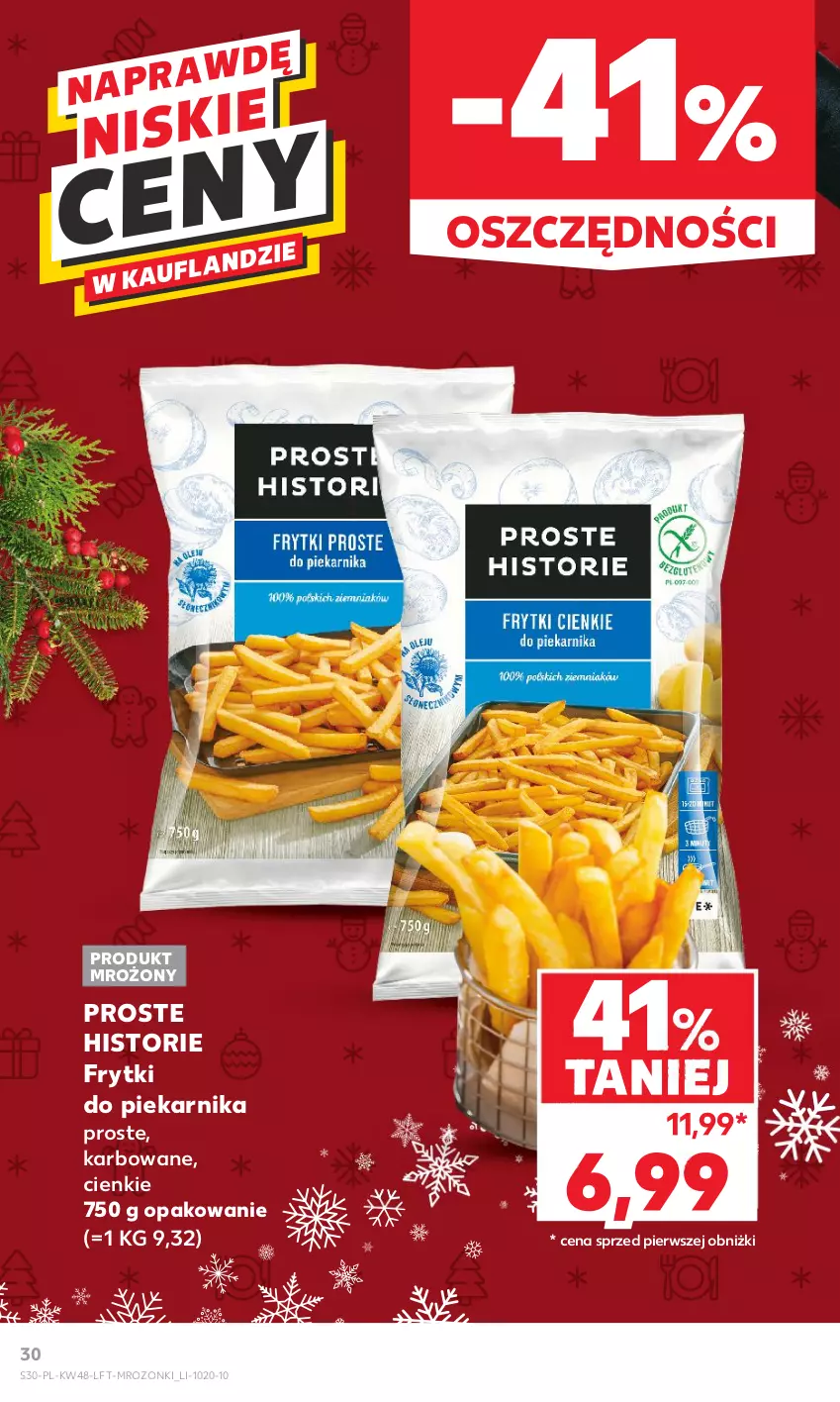 Gazetka promocyjna Kaufland - Gazetka tygodnia - ważna 30.11 do 06.12.2023 - strona 30 - produkty: Frytki, Piekarnik