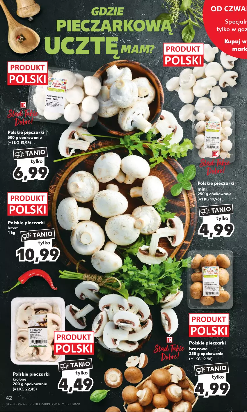 Gazetka promocyjna Kaufland - Gazetka tygodnia - ważna 30.11 do 06.12.2023 - strona 42 - produkty: Piec, Pieczarki krojone