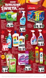 Gazetka promocyjna Kaufland - Gazetka tygodnia - Gazetka - ważna od 06.12 do 06.12.2023 - strona 61 - produkty: Por, Mop, Ajax, Rama, Vileda, Mleczko, Chusteczki, Tytan, Płyn do mycia, Vanish, Pianka do czyszczenia, Sidolux, Pronto, Dywan