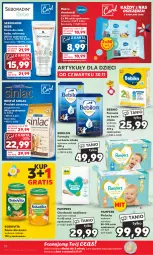 Gazetka promocyjna Kaufland - Gazetka tygodnia - Gazetka - ważna od 06.12 do 06.12.2023 - strona 70 - produkty: Gra, Pampers, Pieluchy, Seboradin, BoboVita, Sinlac, Krem do ciała, Bebiko, Chusteczki, Danie dla dzieci, Dzieci, Olej, Nestlé, BEBILON