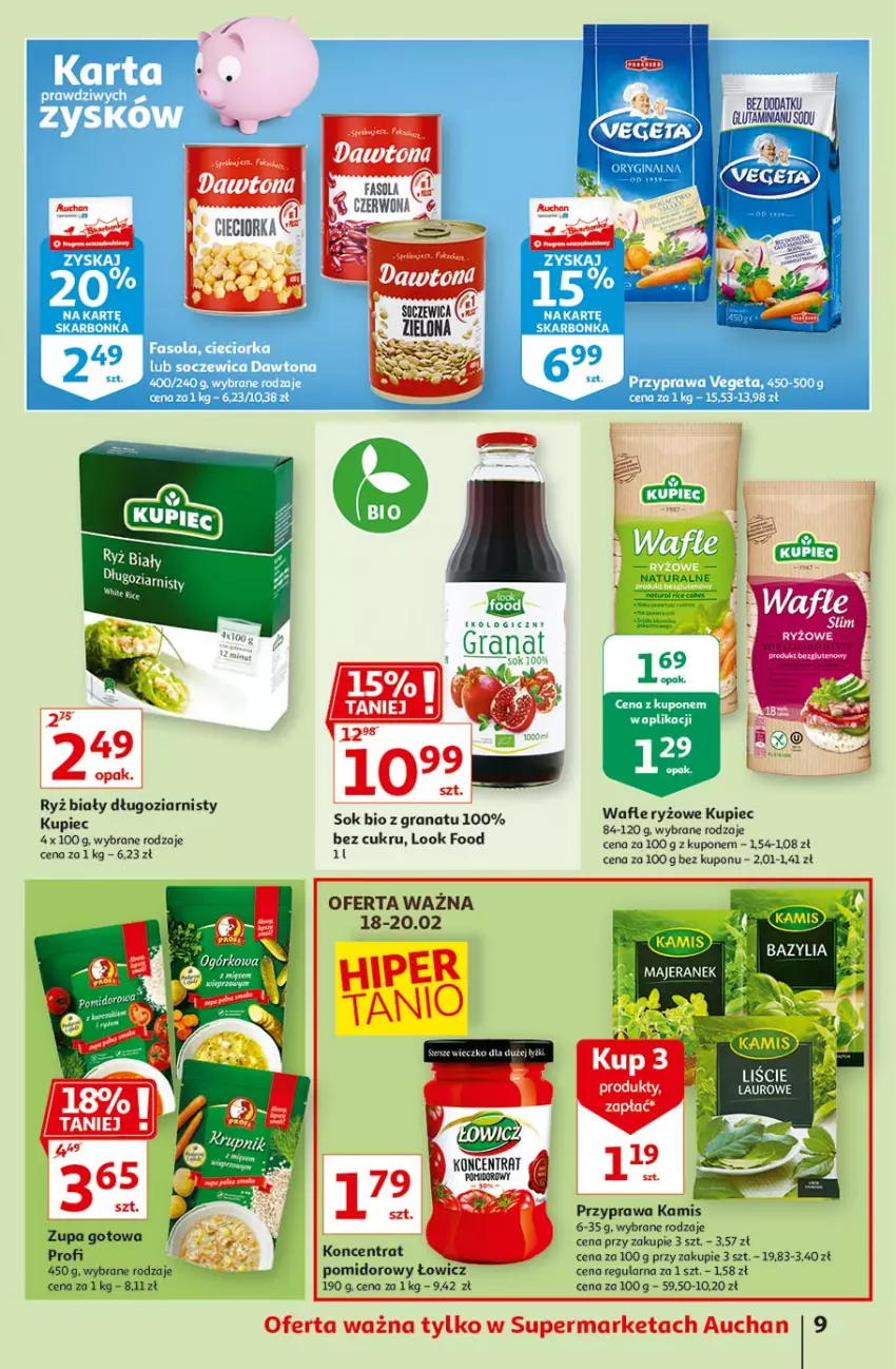 Gazetka promocyjna Auchan - Hiper porządki Supermarkety - ważna 18.02 do 25.02.2021 - strona 9