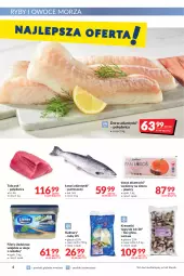 Gazetka promocyjna Makro - [Oferta promocyjna] Artykuły spożywcze i przemysłowe - Gazetka - ważna od 02.05 do 02.05.2022 - strona 4 - produkty: Polędwica, Glazura, Gry, Ryby i owoce morza, Owoce morza, Kalmar, Krewetki, Tuńczyk, Owoce, Dorsz, Lazur, Olej, Kalmary