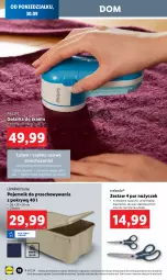 Gazetka promocyjna Lidl - GAZETKA - Gazetka - ważna od 05.10 do 05.10.2024 - strona 20 - produkty: Sweter, Noż, Koc, Ivar, Nożyczki, Philips, Kuchnia, Pojemnik, Golarka, Pojemnik do przechowywania