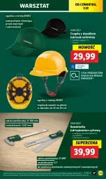 Gazetka promocyjna Lidl - GAZETKA - Gazetka - ważna od 05.10 do 05.10.2024 - strona 41 - produkty: Parkside, Miarka, Kask, Czapka, Bateria