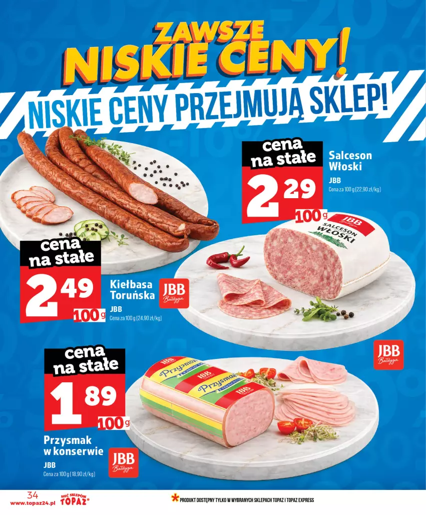 Gazetka promocyjna Topaz - Gazetka - ważna 11.06 do 17.06.2026 - strona 34 - produkty: Top