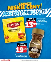 Gazetka promocyjna Topaz - Gazetka - Gazetka - ważna od 17.06 do 17.06.2026 - strona 50 - produkty: Kawa rozpuszczalna, Top, Kawa, Lipton, Herbata