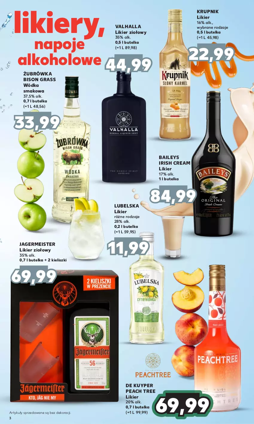 Gazetka promocyjna Kaufland - Barek Kauflandu - ważna 05.10 do 18.10.2023 - strona 3 - produkty: Gra, Jagermeister, Krupnik, Likier, Napoje, Wódka