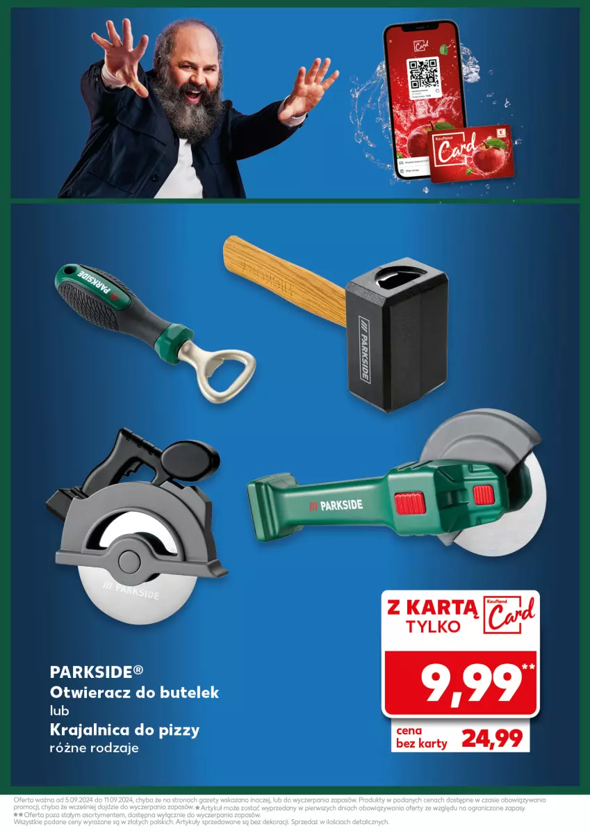 Gazetka promocyjna Kaufland - Kaufland - ważna 05.09 do 11.09.2024 - strona 9 - produkty: Otwieracz, Parkside