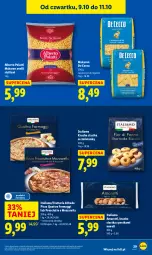 Gazetka promocyjna Lidl - GAZETKA - Gazetka - ważna od 11.10 do 11.10.2025 - strona 35 - produkty: Mozzarella, Makaron, Ciastka, Prosciutto, Pizza, Maggi