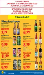 Gazetka promocyjna Lidl - GAZETKA - Gazetka - ważna od 11.10 do 11.10.2025 - strona 48 - produkty: Piwa, Smoothie