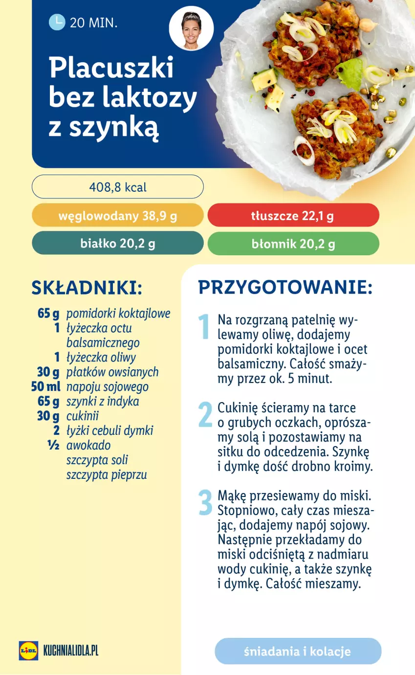 Gazetka promocyjna Lidl - EBOOK ZADBAJMY O SIEBIE - ważna 05.06 do 27.08.2023 - strona 14 - produkty: Napój, Ocet, Ocet balsamiczny, Pieprz, Pomidorki, Top