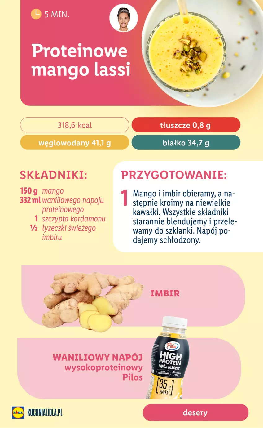 Gazetka promocyjna Lidl - EBOOK ZADBAJMY O SIEBIE - ważna 05.06 do 27.08.2023 - strona 32 - produkty: Imbir, Kawa, Lanki, Mango, Napój, Pilos, Sok