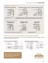 Gazetka promocyjna Castorama - Katalog kuchnie 2022 - Gazetka - ważna od 31.12 do 31.12.2022 - strona 179 - produkty: Sok, Por, Rama, Zlew, Zlewozmywak, Uchwyty, Regał, Szafka, Półka, Narożnik, Szafka wysoka, Piekarnik, Drzwi, Przewodnik, Astor, Kasza, Listwa