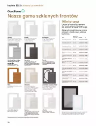 Gazetka promocyjna Castorama - Katalog kuchnie 2022 - Gazetka - ważna od 31.12 do 31.12.2022 - strona 184 - produkty: Piec, Sok, Ser, Mus, JBL, Gra, Rama, Zlew, Granat, Kuchnia, Zlewozmywak, Chia, Tera, Tran, Szafka, Piekarnik, Drzwi, Przewodnik, Astor, Okap, Mięta, Listwa, Szkło grafitowe