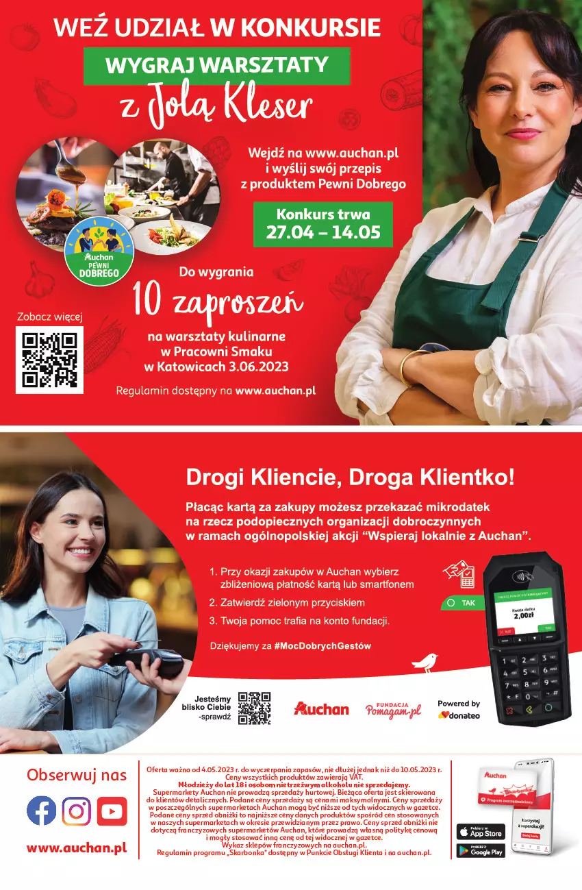 Gazetka promocyjna Auchan - Gazetka Wielkie majowe odkrycia cenowe część #2 Supermarket Auchan - ważna 04.05 do 10.05.2023 - strona 12 - produkty: Gra