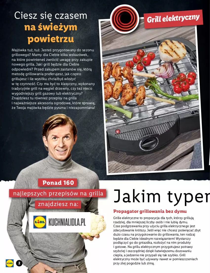 Gazetka promocyjna Lidl - OFERTA OD 22.04 DO WYCZERPANIA ZAPASÓW - ważna 22.04 do 02.05.2021 - strona 2 - produkty: Grill, Grill gazowy, Węgiel drzewny