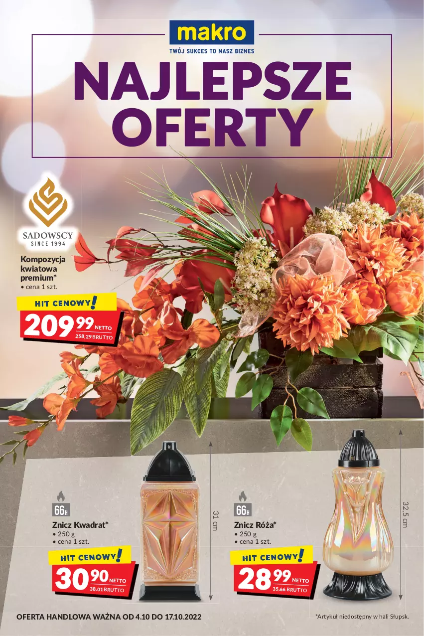 Gazetka promocyjna Makro - Najlepsze oferty - oferta z alkoholem - ważna 04.10 do 17.10.2022 - strona 32 - produkty: Róża, Znicz