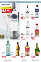 Gazetka promocyjna Makro - Najlepsze oferty - oferta z alkoholem - Gazetka - ważna od 17.10 do 17.10.2022 - strona 14 - produkty: Miód pitny, Gin, Tequila, Saska, Wódka, Miód, Stock, Alkohole, Likier