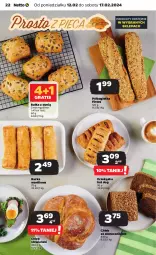 Gazetka promocyjna Netto - Artykuły spożywcze - Gazetka - ważna od 17.02 do 17.02.2024 - strona 22 - produkty: Hot dog, Bagietka, Półbagietka, Chleb, Bułka, Dynią