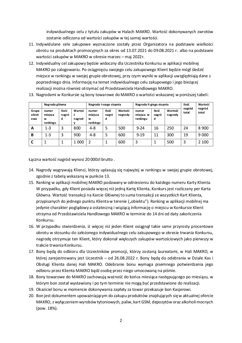 Gazetka promocyjna Makro - [Konkurs] Mistrzowie MAREK WŁASNYCH - dla Sklepów - ważna 12.07 do 08.08.2022 - strona 3 - produkty: Gry, Laur, Mobil, Top, Tran