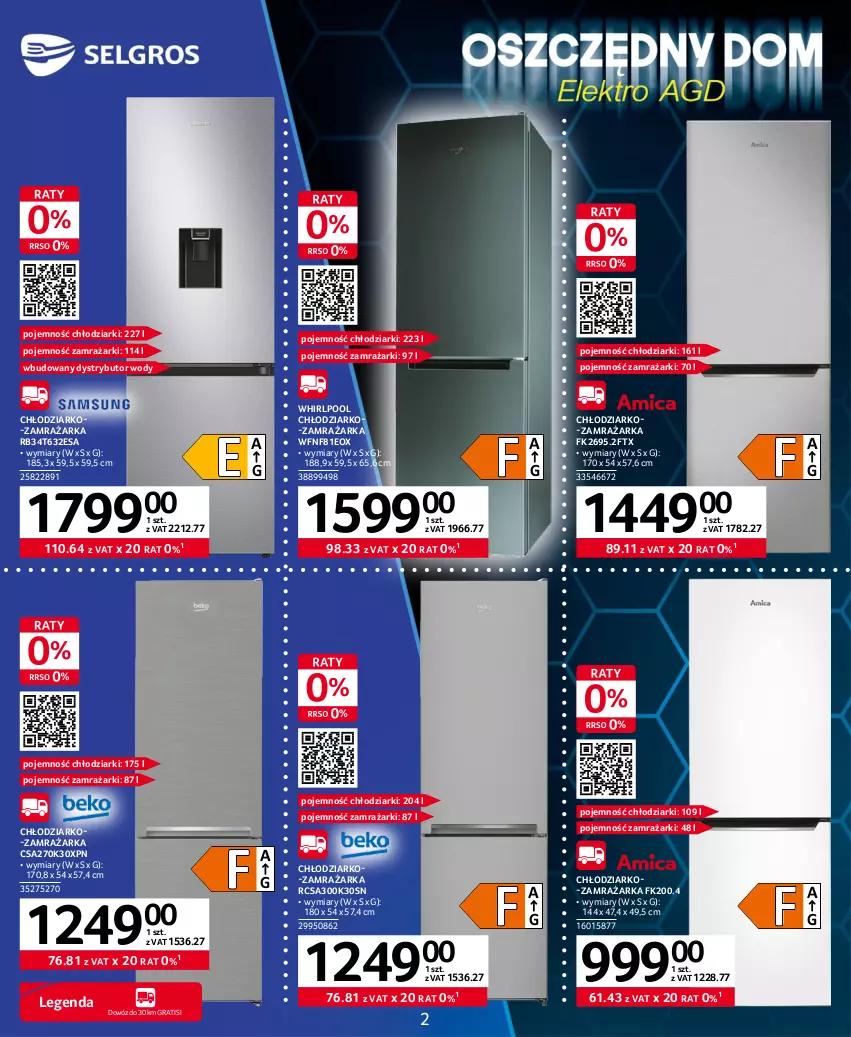 Gazetka promocyjna Selgros - Katalog Elektro - ważna 28.04 do 30.06.2023 - strona 2 - produkty: Gra, K2, Whirlpool, Zamrażarka