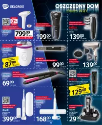 Gazetka promocyjna Selgros - Katalog Elektro - Gazetka - ważna od 30.06 do 30.06.2023 - strona 12 - produkty: Ser, Mop, Depilator, Remington, Sati, Golarka, Szczoteczka soniczna, Szynka, Maszynka, Suszarka, Szczoteczka