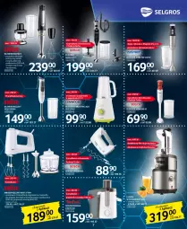 Gazetka promocyjna Selgros - Katalog Elektro - Gazetka - ważna od 30.06 do 30.06.2023 - strona 7 - produkty: Top, Sok, Ser, Blender ręczny, Blender, Pojemnik, Mikser, Mikser ręczny, Wyciskarka, Smoothie, Tytan, Szatkownica