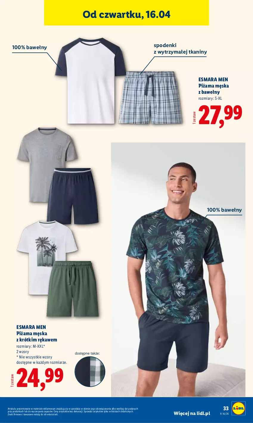 Gazetka promocyjna Lidl - Katalog ważny od 13.04 - ważna 13.04 do 18.04.2026 - strona 39 - produkty: Piżama