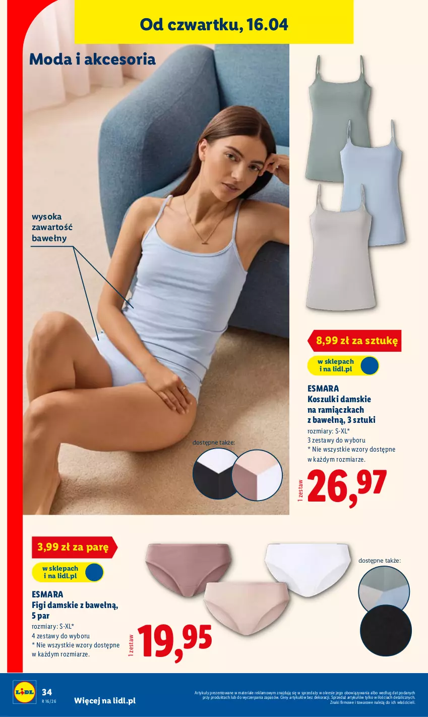 Gazetka promocyjna Lidl - Katalog ważny od 13.04 - ważna 13.04 do 18.04.2026 - strona 40 - produkty: Figi, Kosz, Moda, Sok