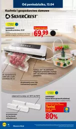 Gazetka promocyjna Lidl - Katalog ważny od 13.04 - Gazetka - ważna od 18.04 do 18.04.2026 - strona 12 - produkty: Silvercrest, Ser, Por, Kuchnia, Warka, LG, Fa