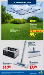 Gazetka promocyjna Lidl - Katalog ważny od 13.04 - Gazetka - ważna od 18.04 do 18.04.2026 - strona 15 - produkty: Teleskop, Por, Mop, Suszarka