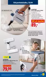 Gazetka promocyjna Lidl - Katalog ważny od 13.04 - Gazetka - ważna od 18.04 do 18.04.2026 - strona 21 - produkty: Silvercrest, Por, Przewód, Miarka, Myjka do okien, Szczotka, Akumulator