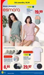 Gazetka promocyjna Lidl - Katalog ważny od 13.04 - Gazetka - ważna od 18.04 do 18.04.2026 - strona 38 - produkty: Sok, Karp, Kosz, Skarpetki, Moda, Piżama