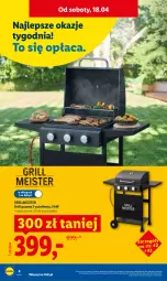 Gazetka promocyjna Lidl - Katalog ważny od 13.04 - Gazetka - ważna od 18.04 do 18.04.2026 - strona 4 - produkty: Grill, Grill gazowy