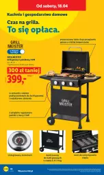 Gazetka promocyjna Lidl - Katalog ważny od 13.04 - Gazetka - ważna od 18.04 do 18.04.2026 - strona 48 - produkty: Termometr, Kuchnia, Grill, Grill gazowy