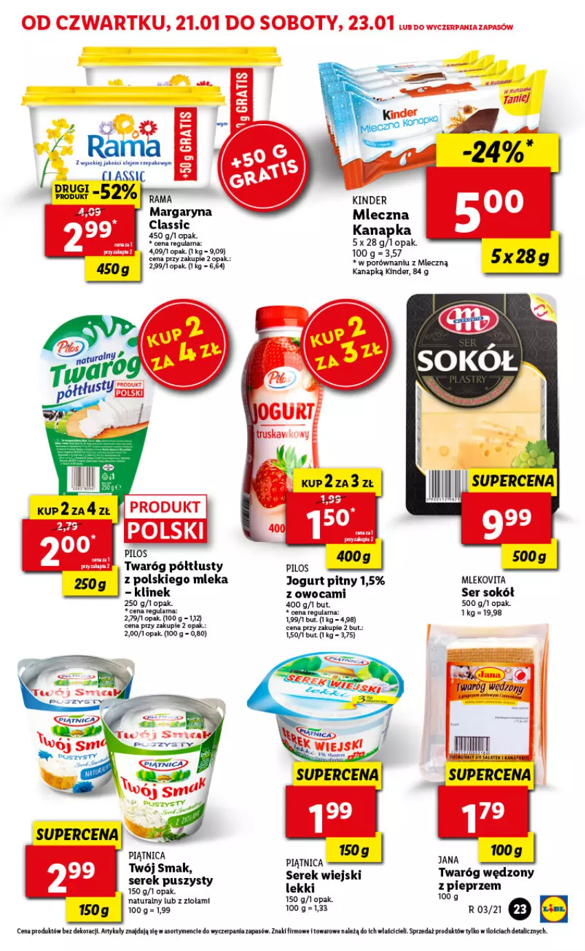 Gazetka promocyjna Lidl - GAZETKA - ważna 21.01 do 23.01.2021 - strona 23