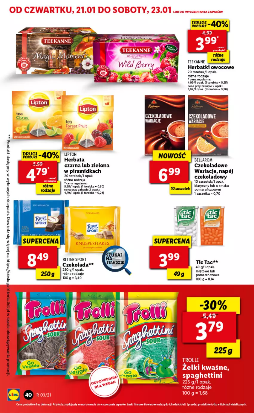 Gazetka promocyjna Lidl - GAZETKA - ważna 21.01 do 23.01.2021 - strona 40