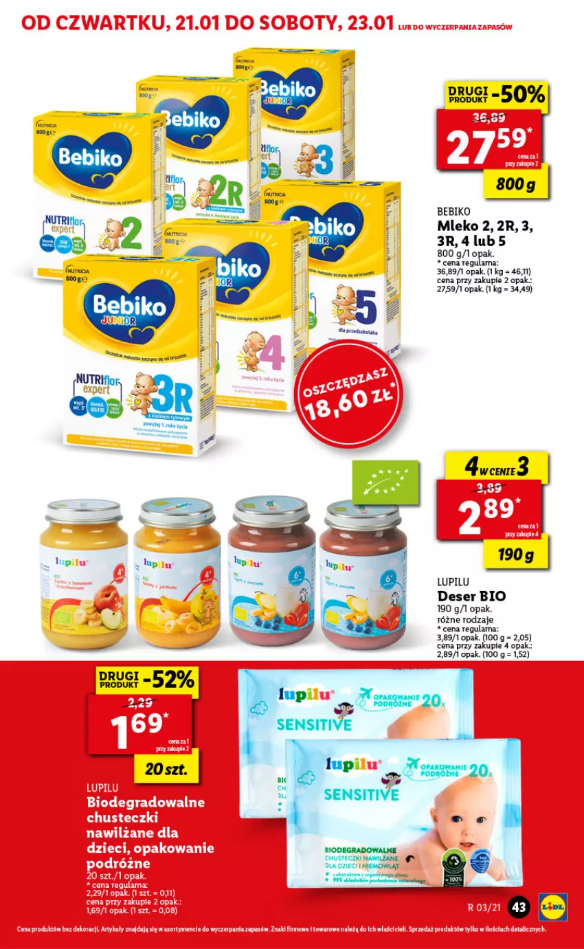 Gazetka promocyjna Lidl - GAZETKA - ważna 21.01 do 23.01.2021 - strona 43