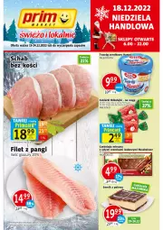 Gazetka promocyjna Prim Market - Gazetka - ważna od 24.12 do 24.12.2022 - strona 1 - produkty: Sok, Ser, Cukier, Czekolada mleczna, Filet z pangi, Czekolada, Cukierki, Lazur