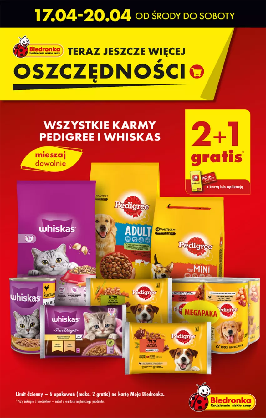 Gazetka promocyjna Biedronka - Od czwartku - ważna 18.04 do 24.04.2024 - strona 13 - produkty: Dron, Fa, Gra, Pedigree, Tera, Whiskas