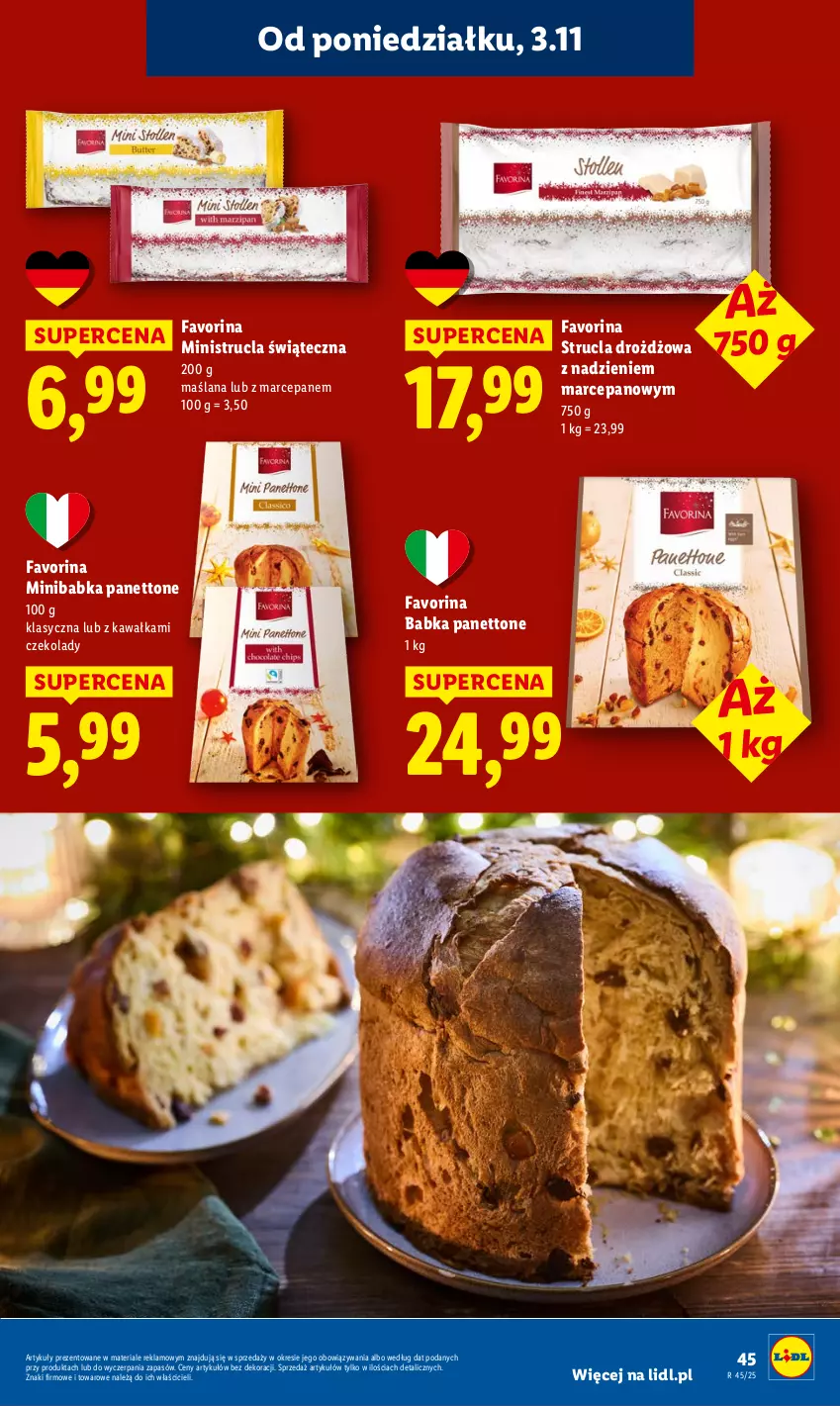 Gazetka promocyjna Lidl - GAZETKA - ważna 03.11 do 05.11.2025 - strona 47 - produkty: Babka, Fa, Kawa, LANA, Strucla