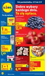 Gazetka promocyjna Lidl - GAZETKA - Gazetka - ważna od 05.11 do 05.11.2025 - strona 1 - produkty: Kurczak, Gra, Mlekovita, Lipton, Rogal, Masło, Jabłka, Mleko