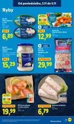 Gazetka promocyjna Lidl - GAZETKA - Gazetka - ważna od 05.11 do 05.11.2025 - strona 33 - produkty: Polędwica, Sos, Paluszki rybne, Wazon, Krewetki, Dorsz